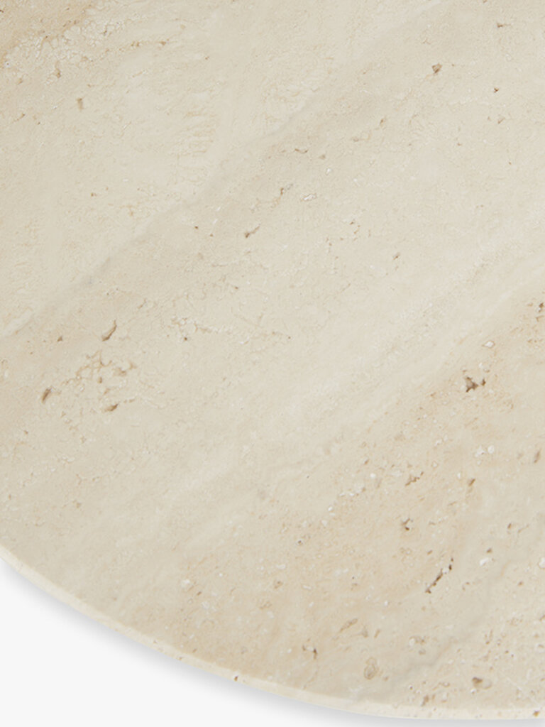 Travertin marmeren bijzettafel Jade