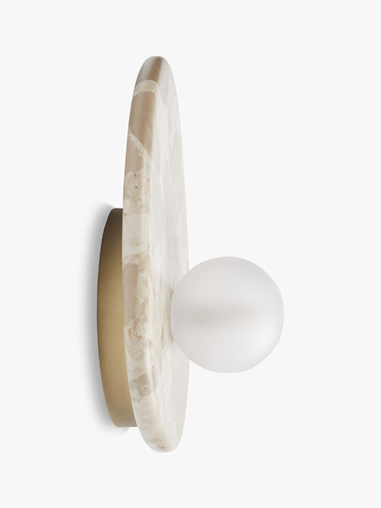 Exclusieve handgemaakte Kunis Brescia marmeren lamp Nina