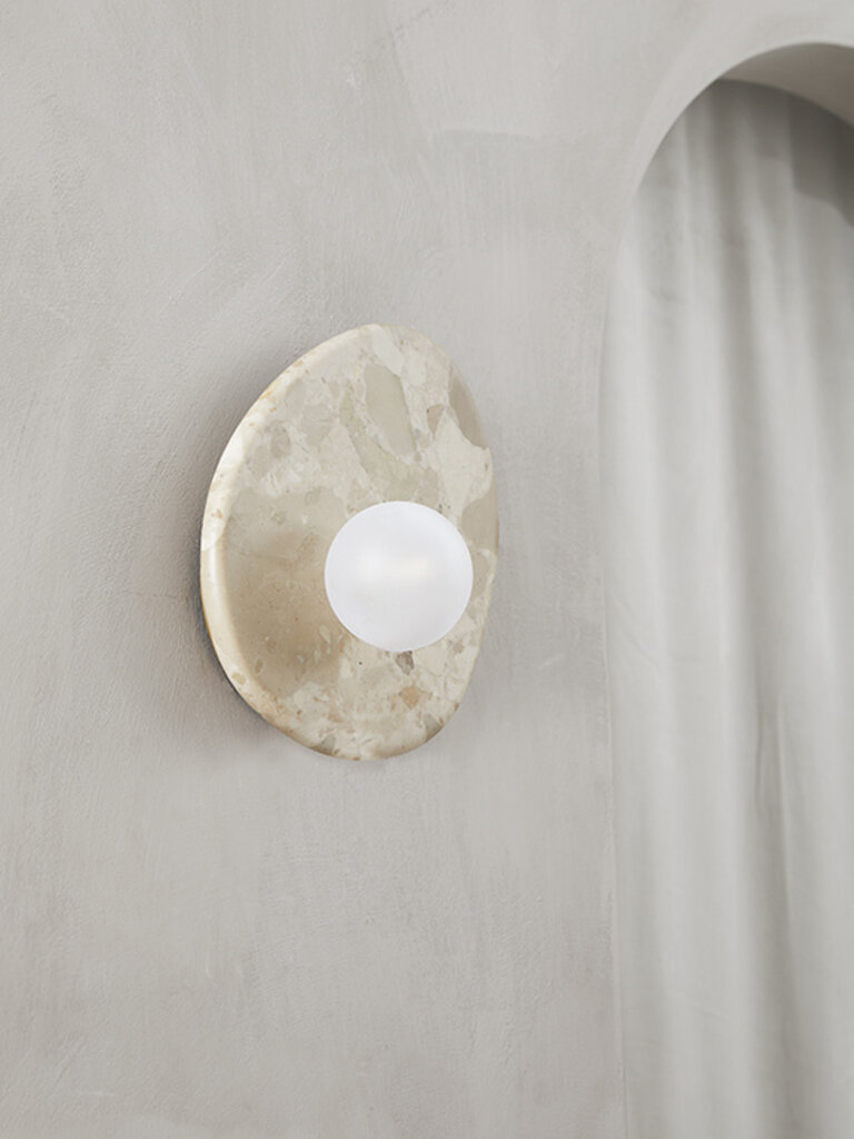 Exclusieve handgemaakte Kunis Brescia marmeren lamp Nina