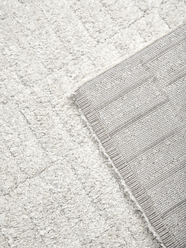 Exclusief hoogpolig wollen vloerkleed Stella 200x290 cm ecru