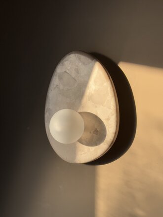 Exclusieve Kunis Brescia marmeren wandlamp Nina