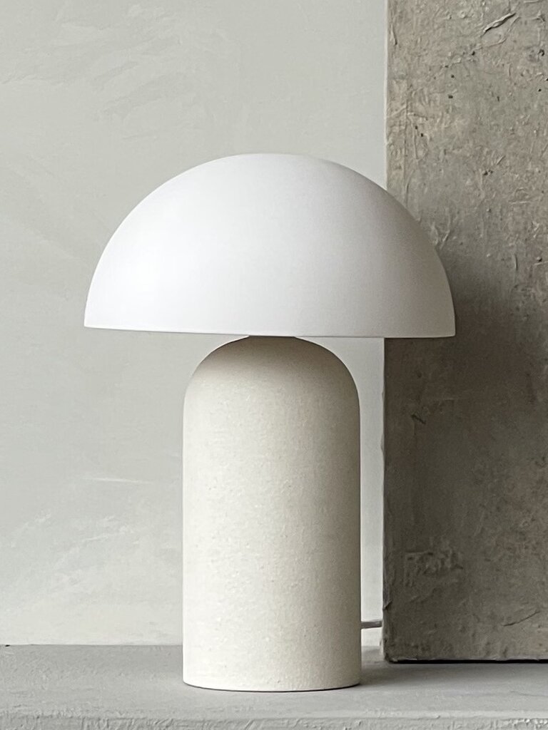 Handmade earthenware table lamp Maeve