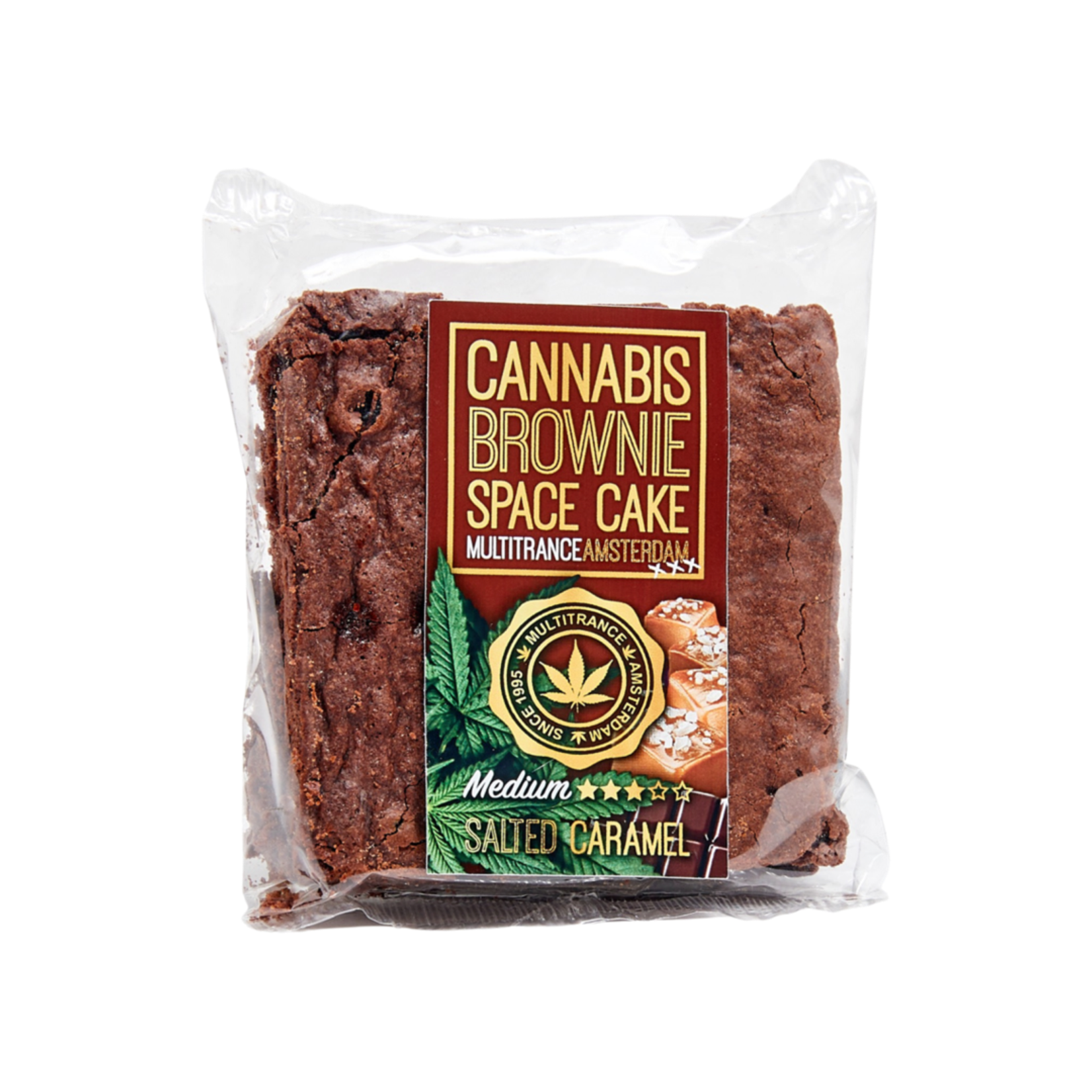 Cannabis Brownie Salted Caramel