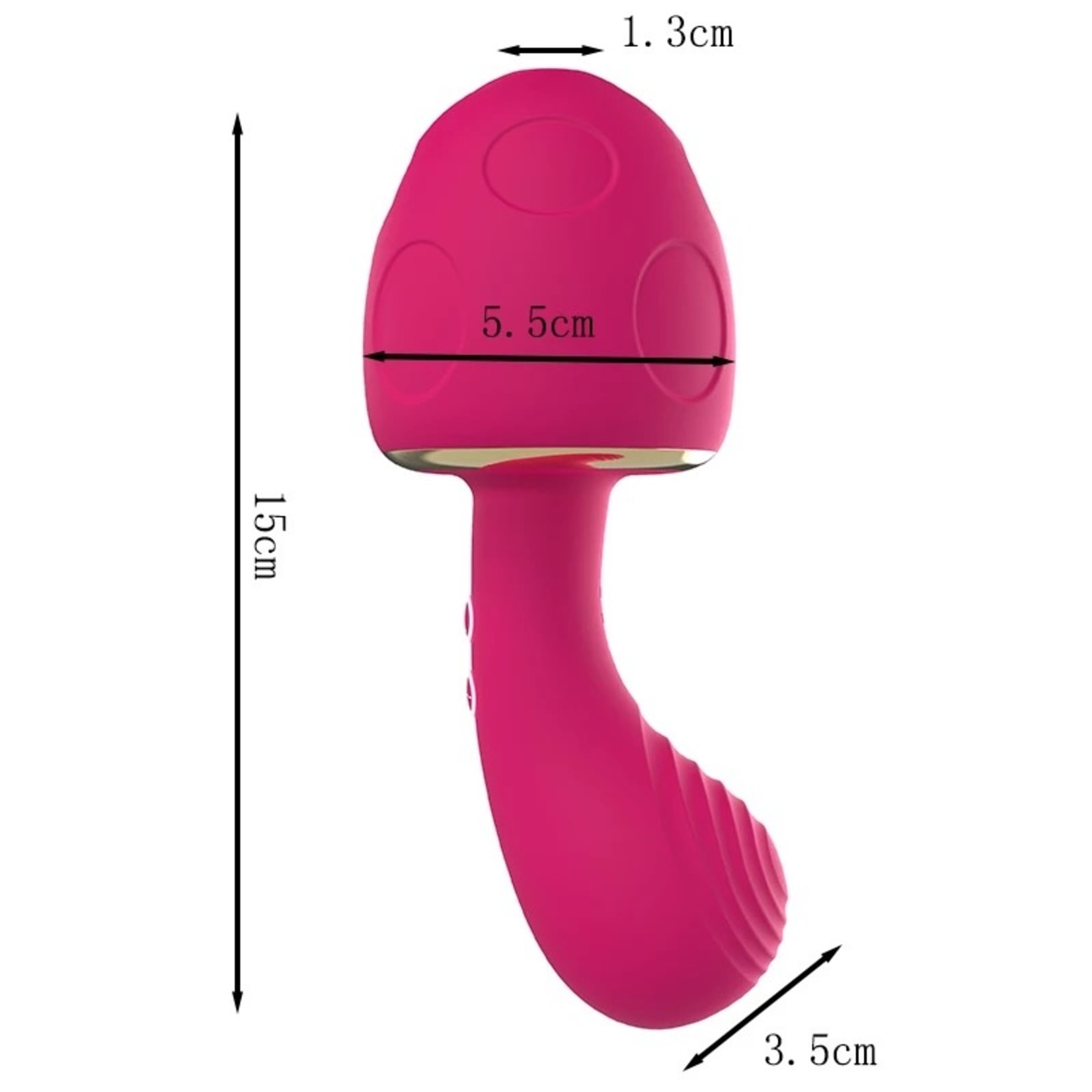 Mushroom vibrator