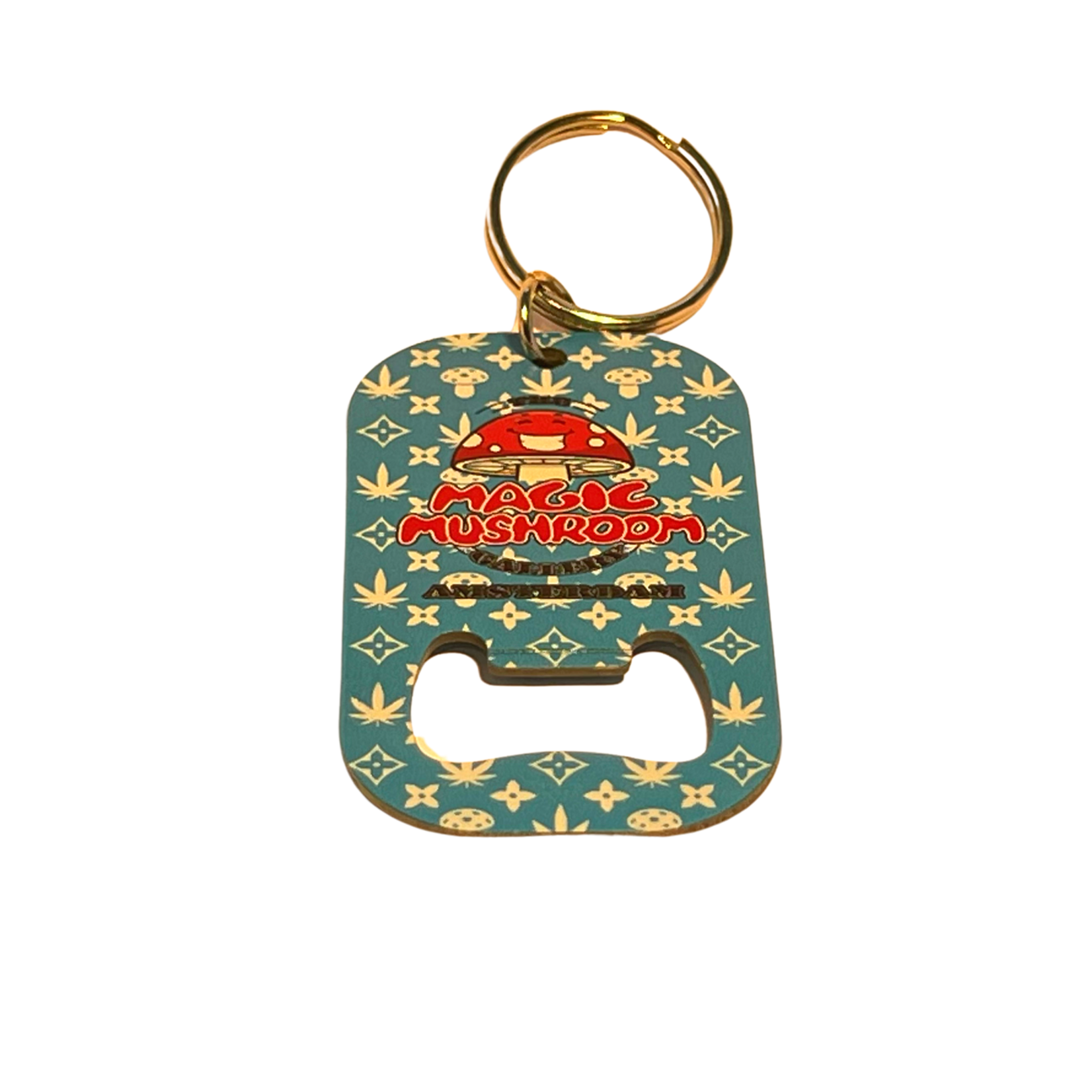 The Magic Mushroom Gallery MMG Flesopener & Sleutelhanger