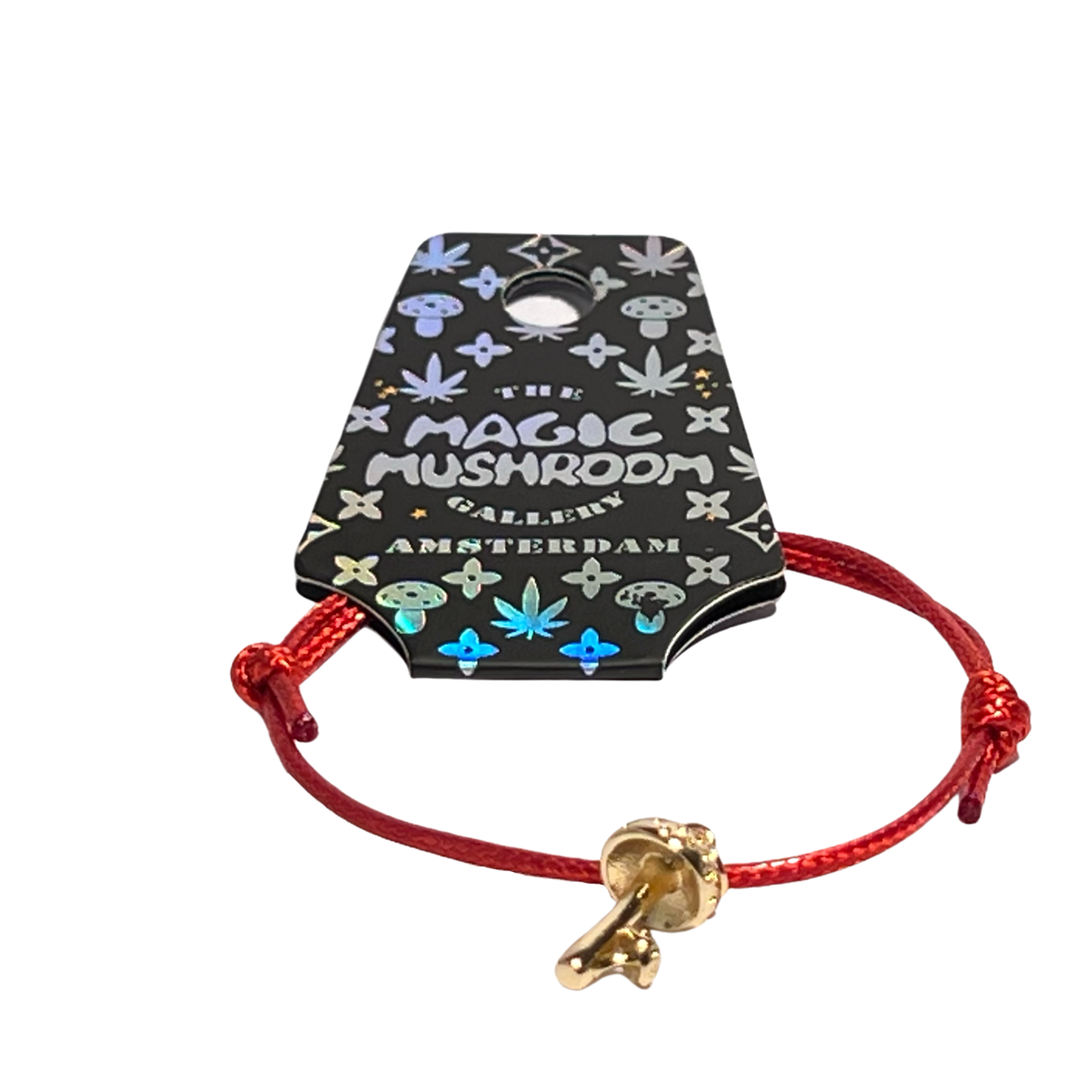 The Magic Mushroom Gallery MMG Armband Gouden Mushroom
