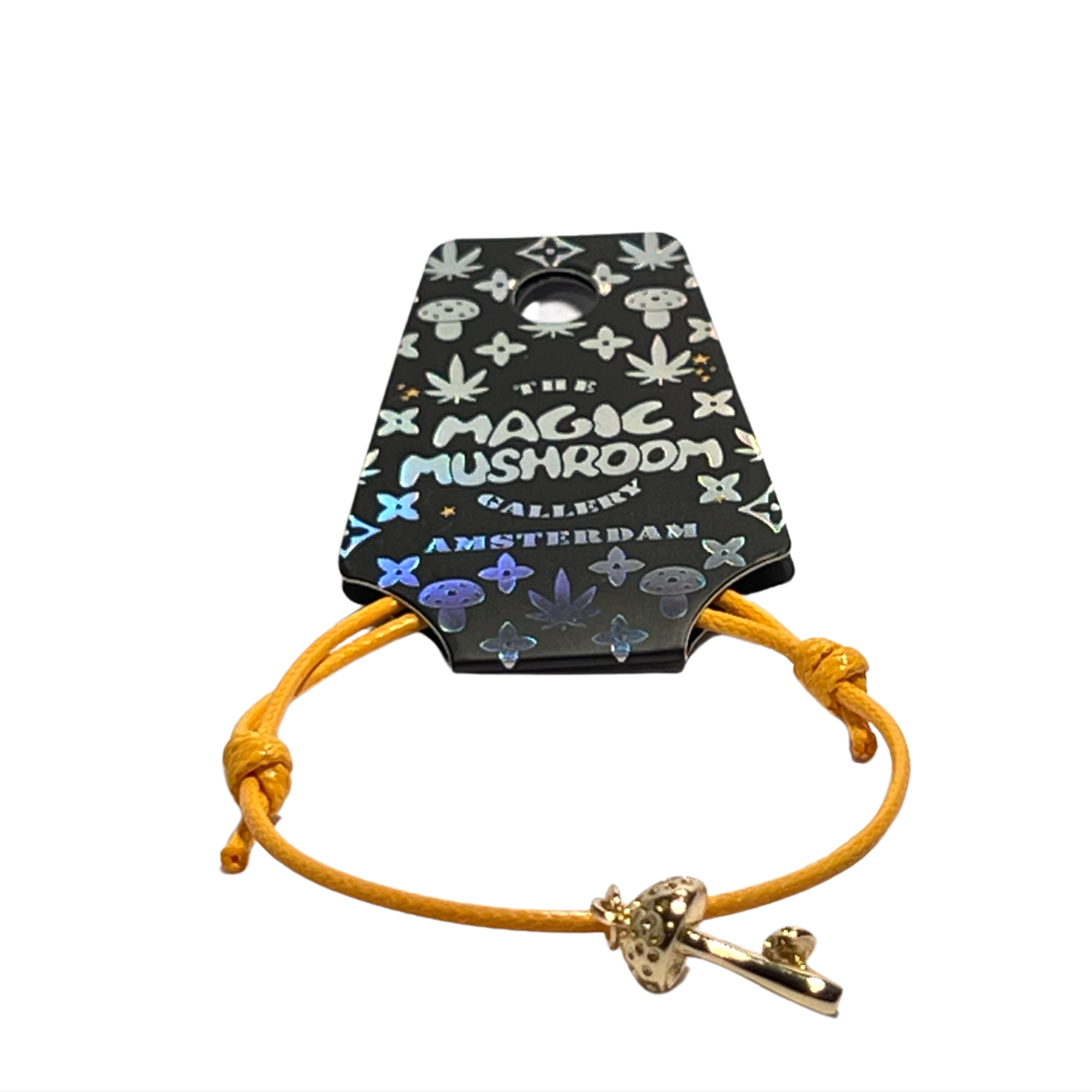 The Magic Mushroom Gallery MMG Armband Gouden Mushroom