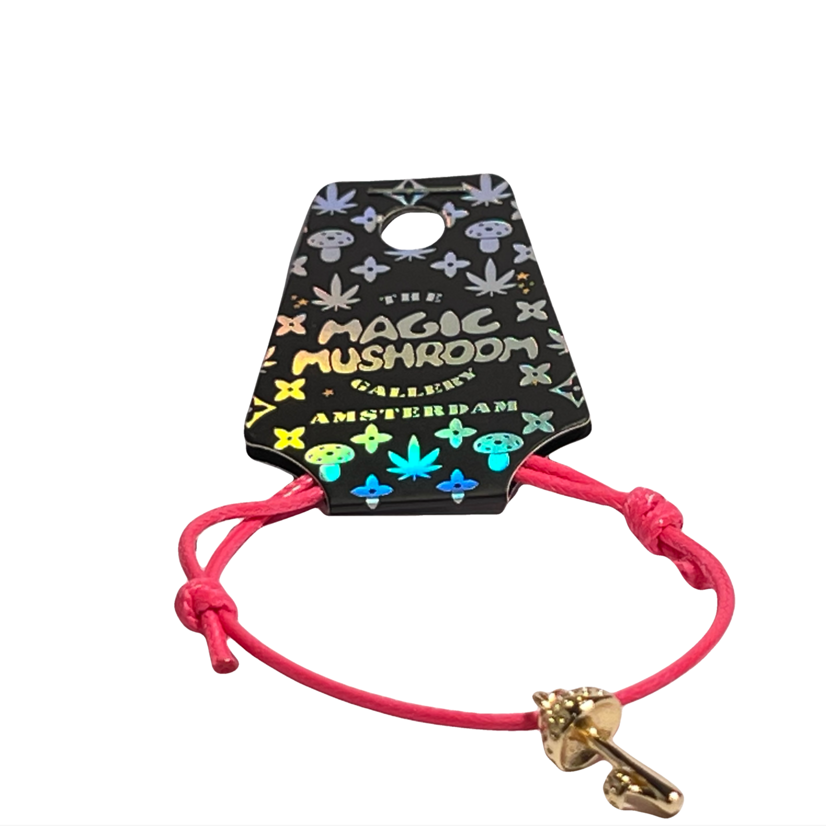 The Magic Mushroom Gallery MMG Armband Gouden Mushroom
