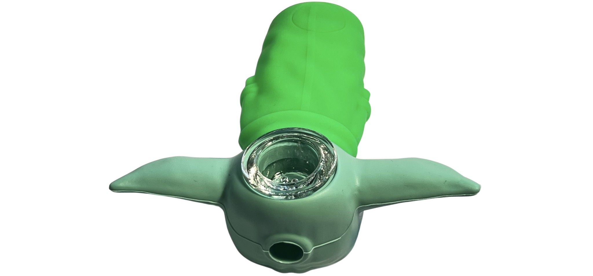 Yoda pipe top view