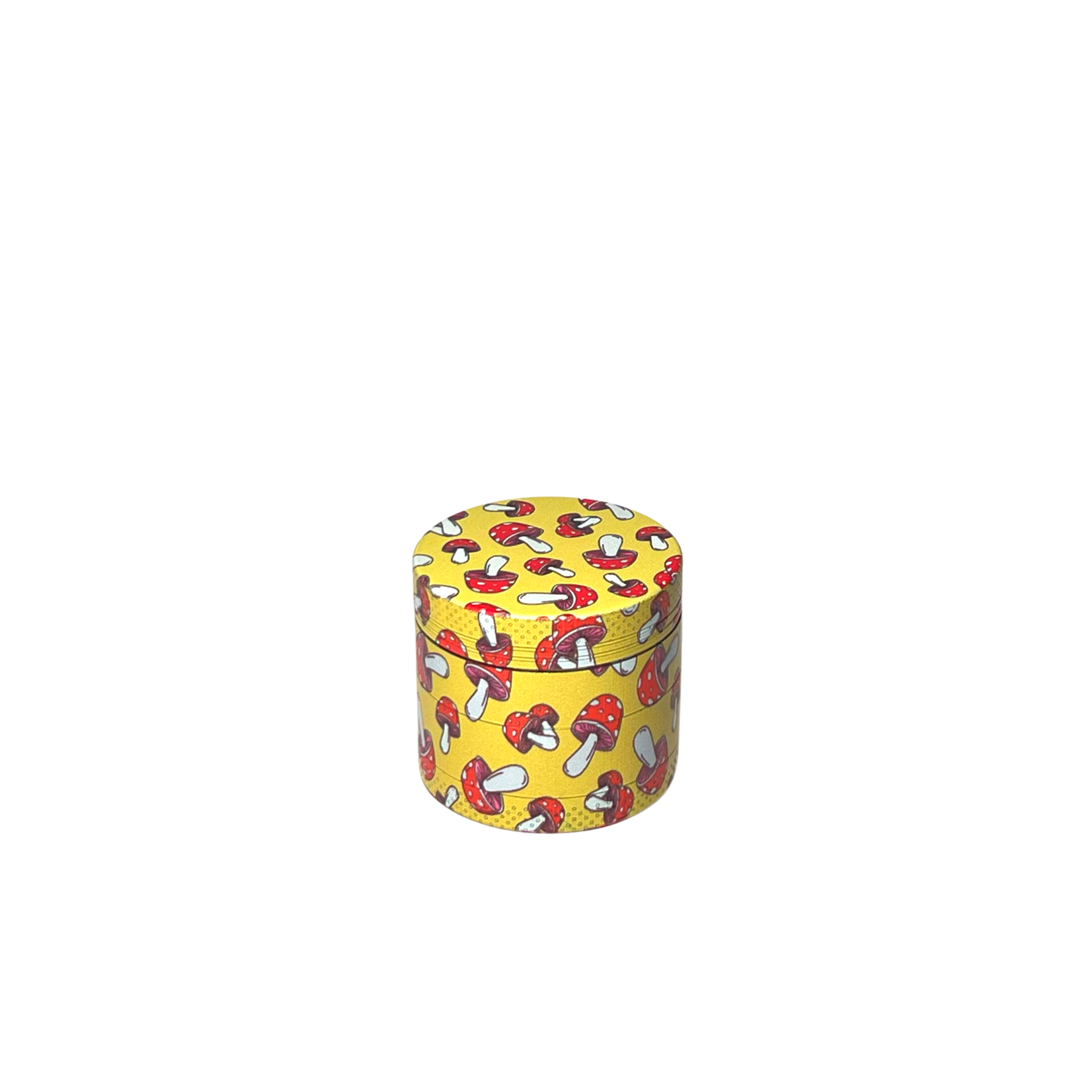 Mushroom Pattern Grinder Yellow
