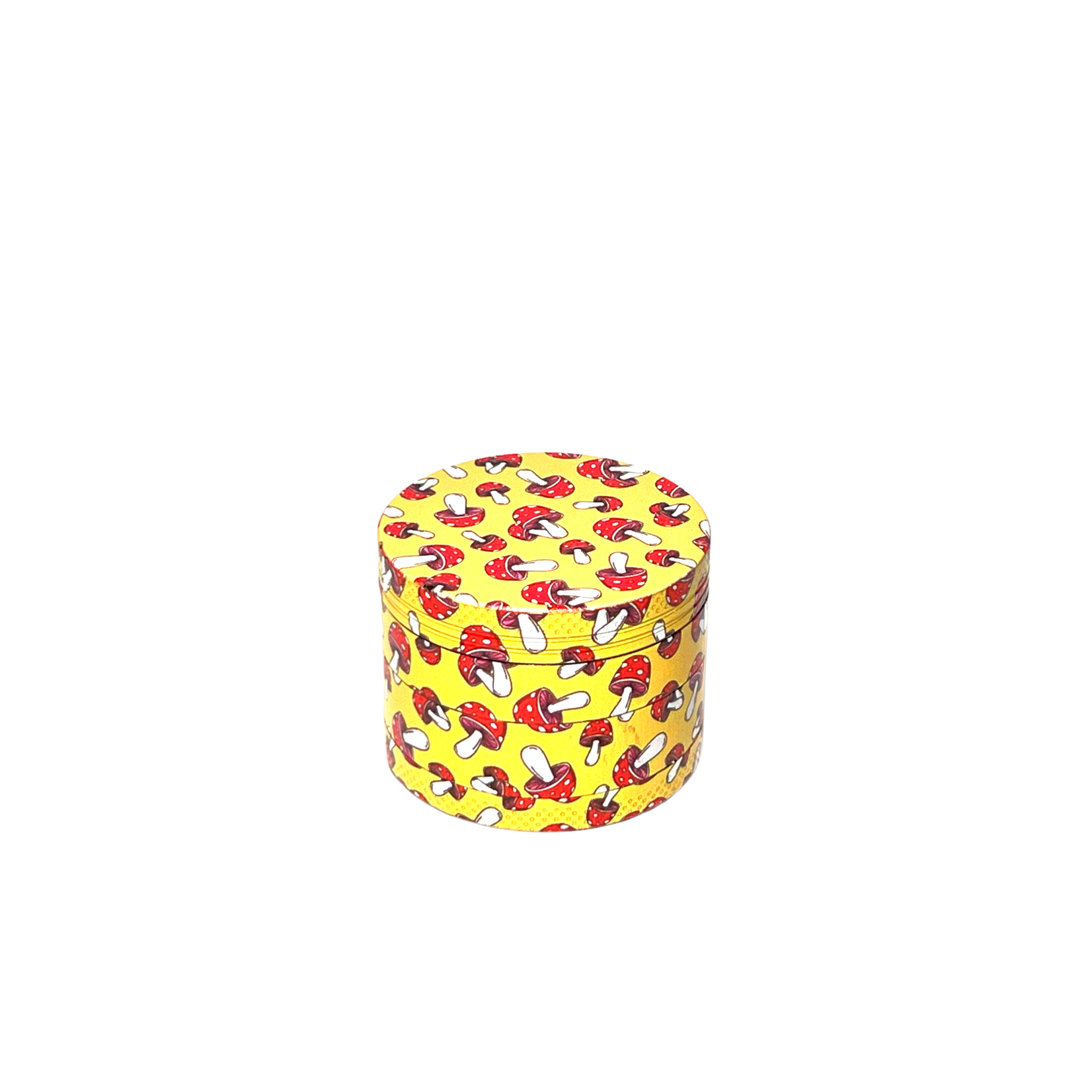 Mushroom Pattern Grinder Yellow