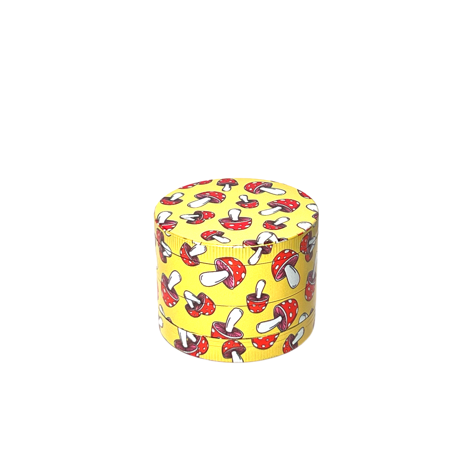 Mushroom Pattern Grinder Yellow