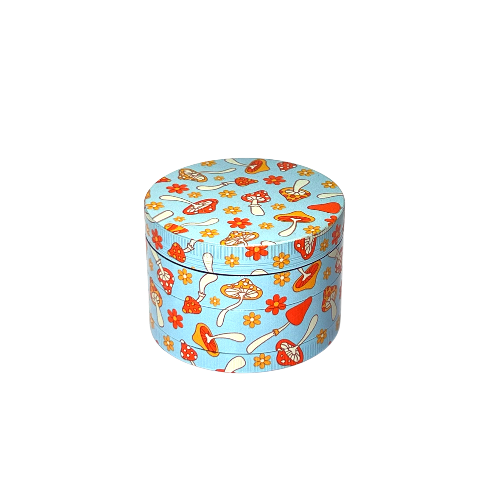 Mushroom Patroon Grinder Blauw