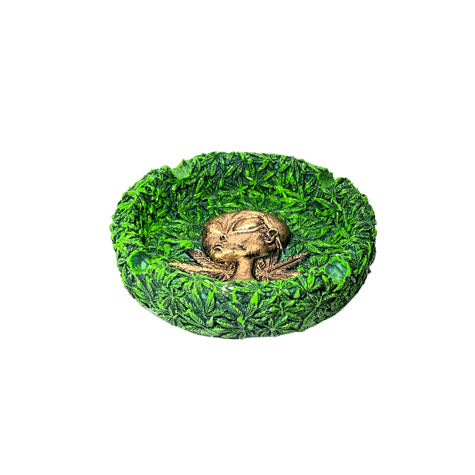 ashtray green -alien