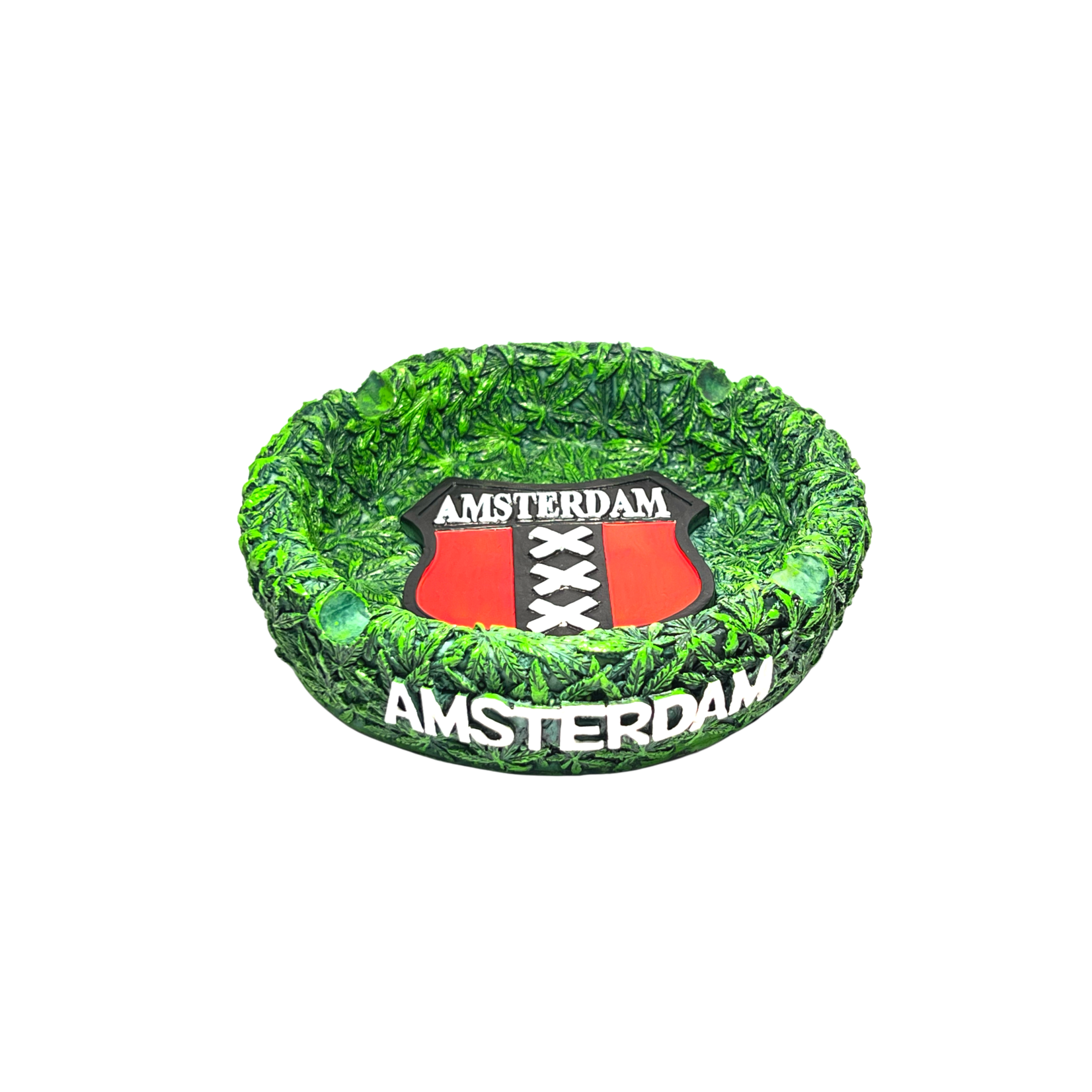asbak groen - wapen amsterdam
