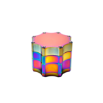 octagonal star metal grinder