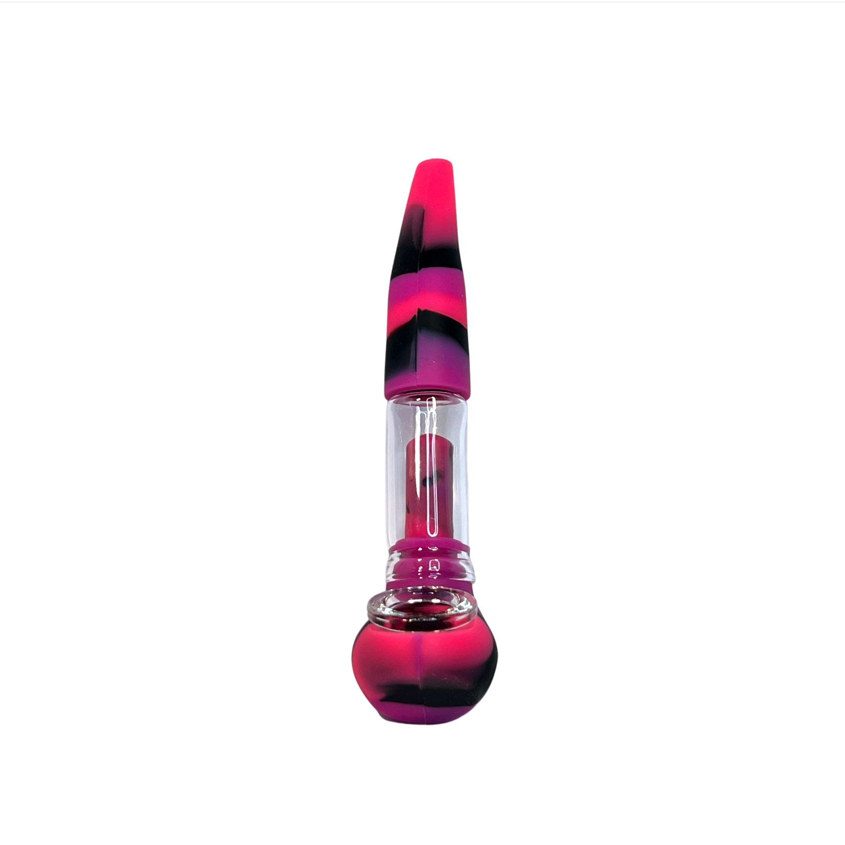 Siliconen Slanke Pijp met glazen hals