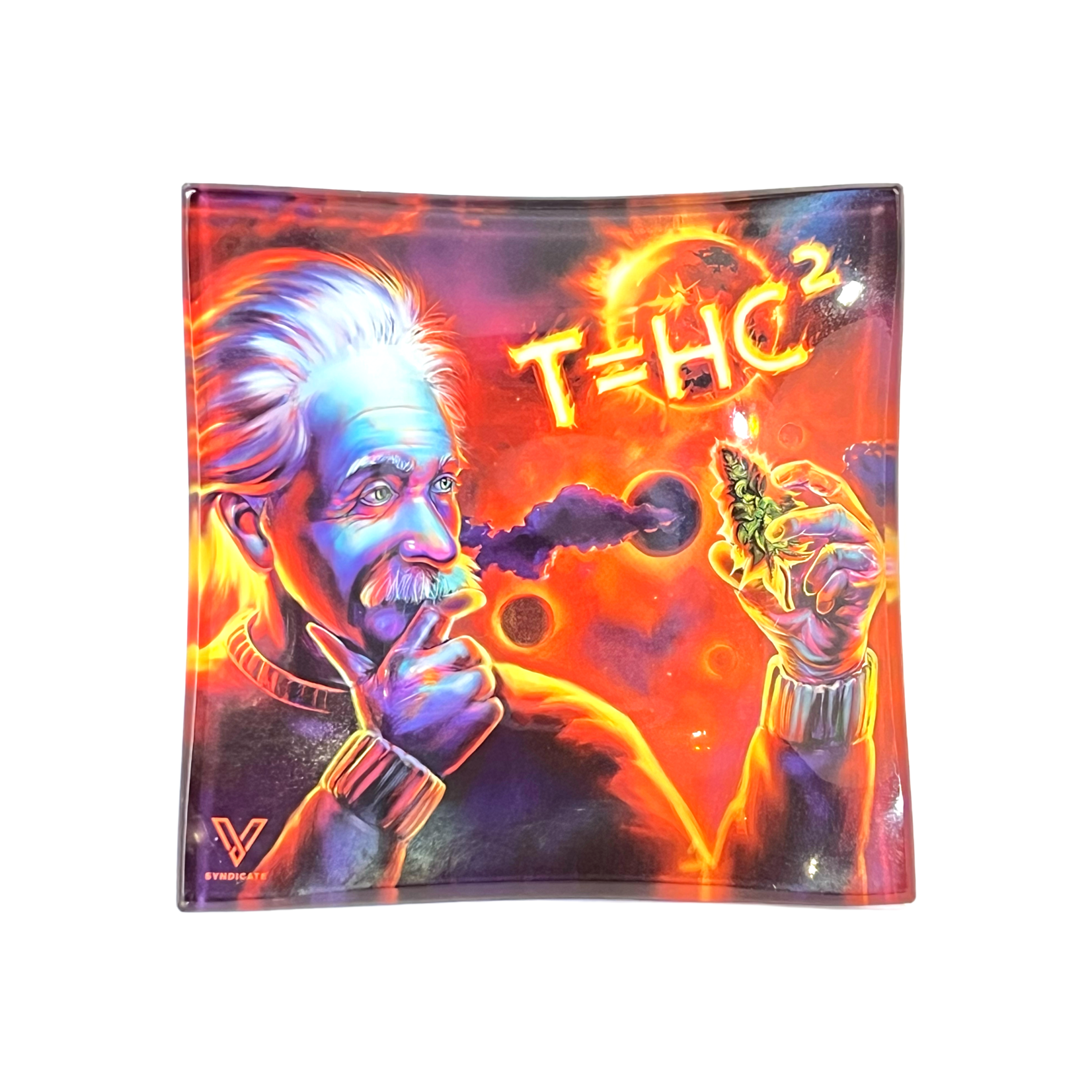 Shatter Resistant Glass Ashtray