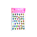 mushroom shiny sticker set
