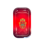 medium metal rolling tray - hamsa
