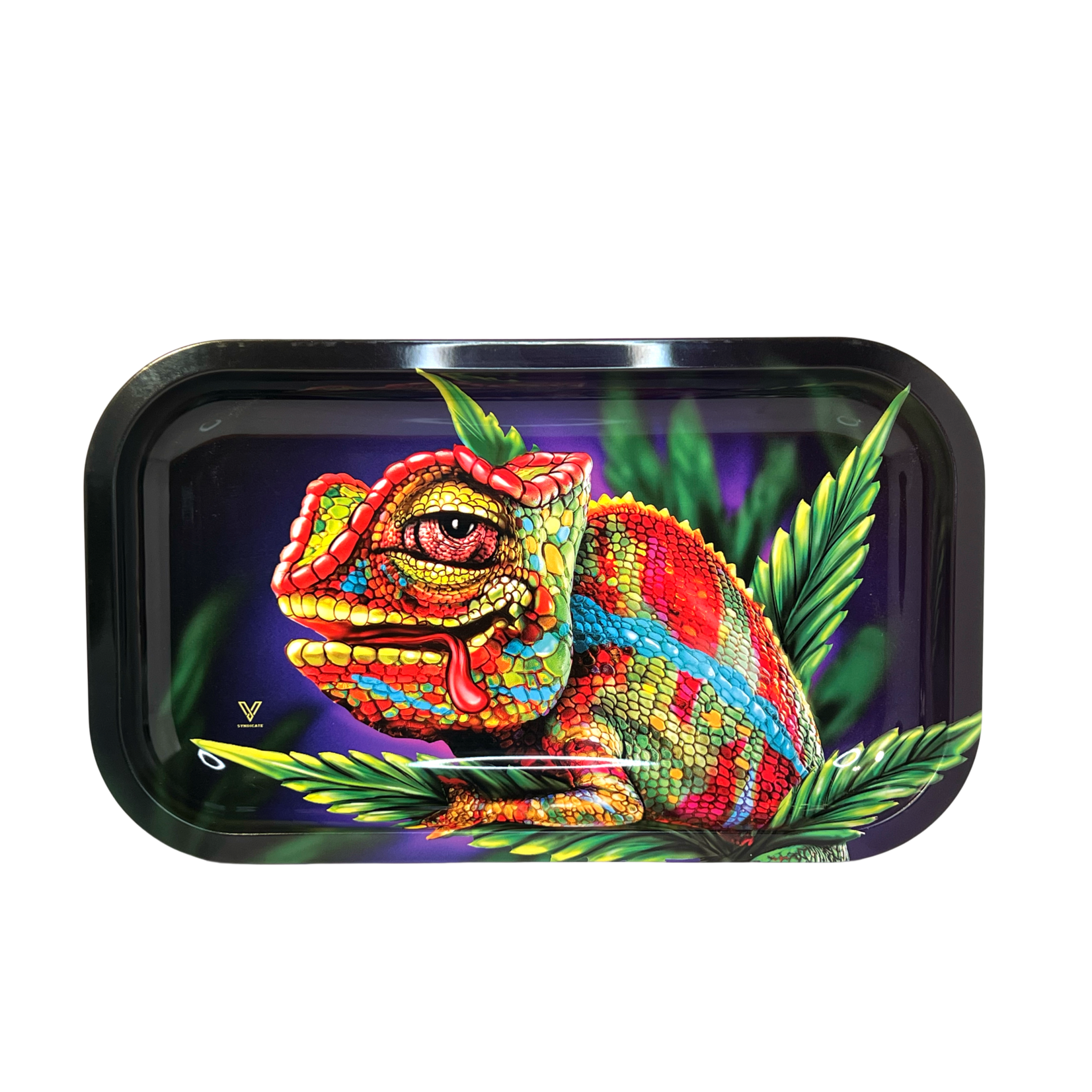Medium Metal Rolling Tray - Cameleon