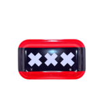 medium metal rolling tray - amsterdam