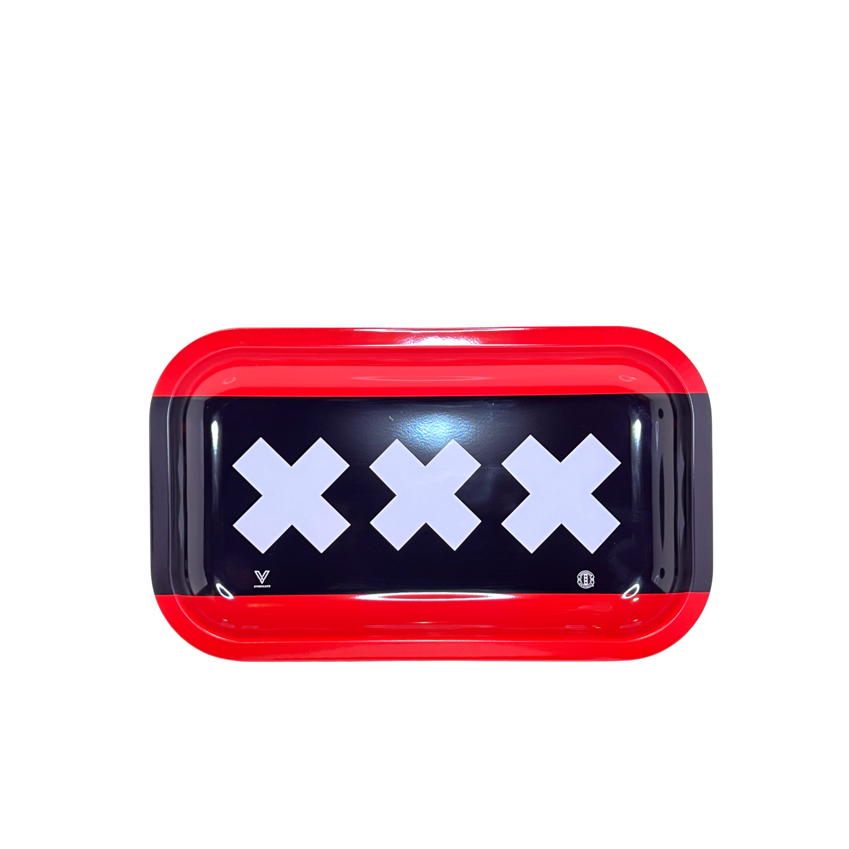 Medium Metalen Rolling Tray - Amsterdam