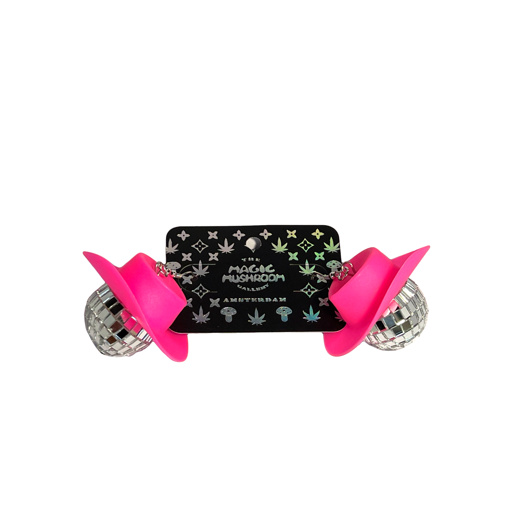 The Magic Mushroom Gallery MMG Disco Hoed Oorbellen