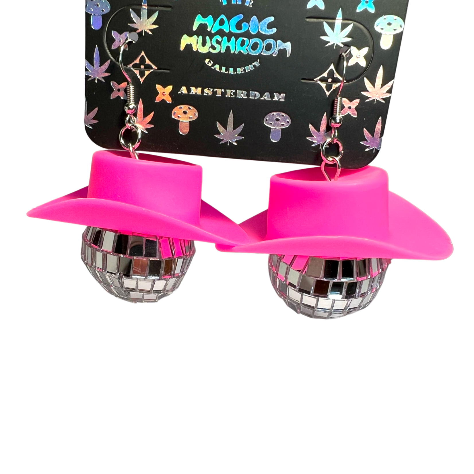 The Magic Mushroom Gallery MMG Disco Hat Earrings