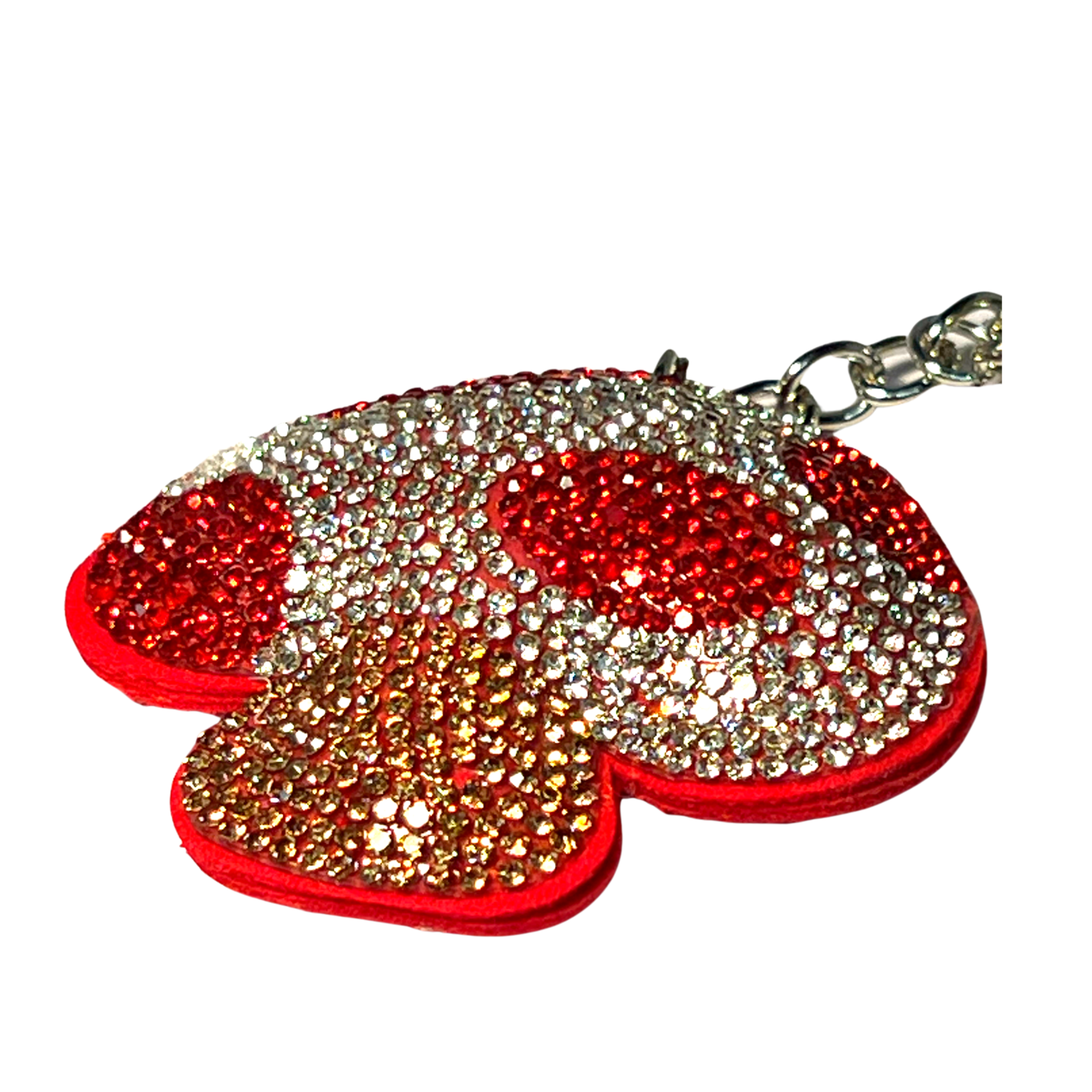 The Magic Mushroom Gallery MMG Stijlvolle Shiny Mushroom Sleutelhanger