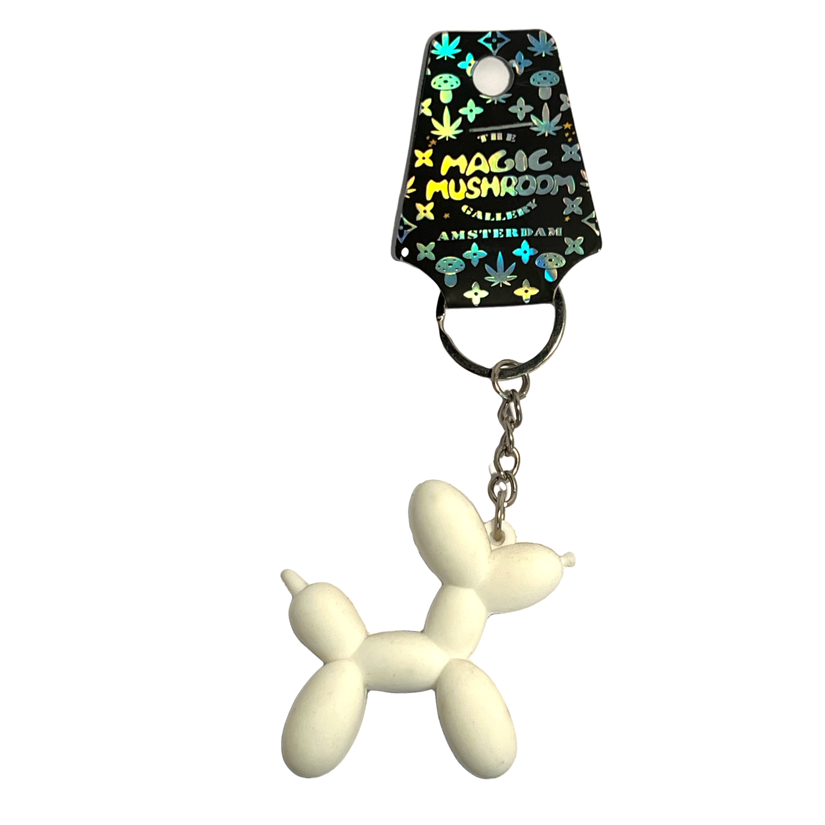 The Magic Mushroom Gallery MMG Slicon Balloon-Dog Keychain