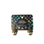 The Magic Mushroom Gallery MMG mushroom earrings bronze small