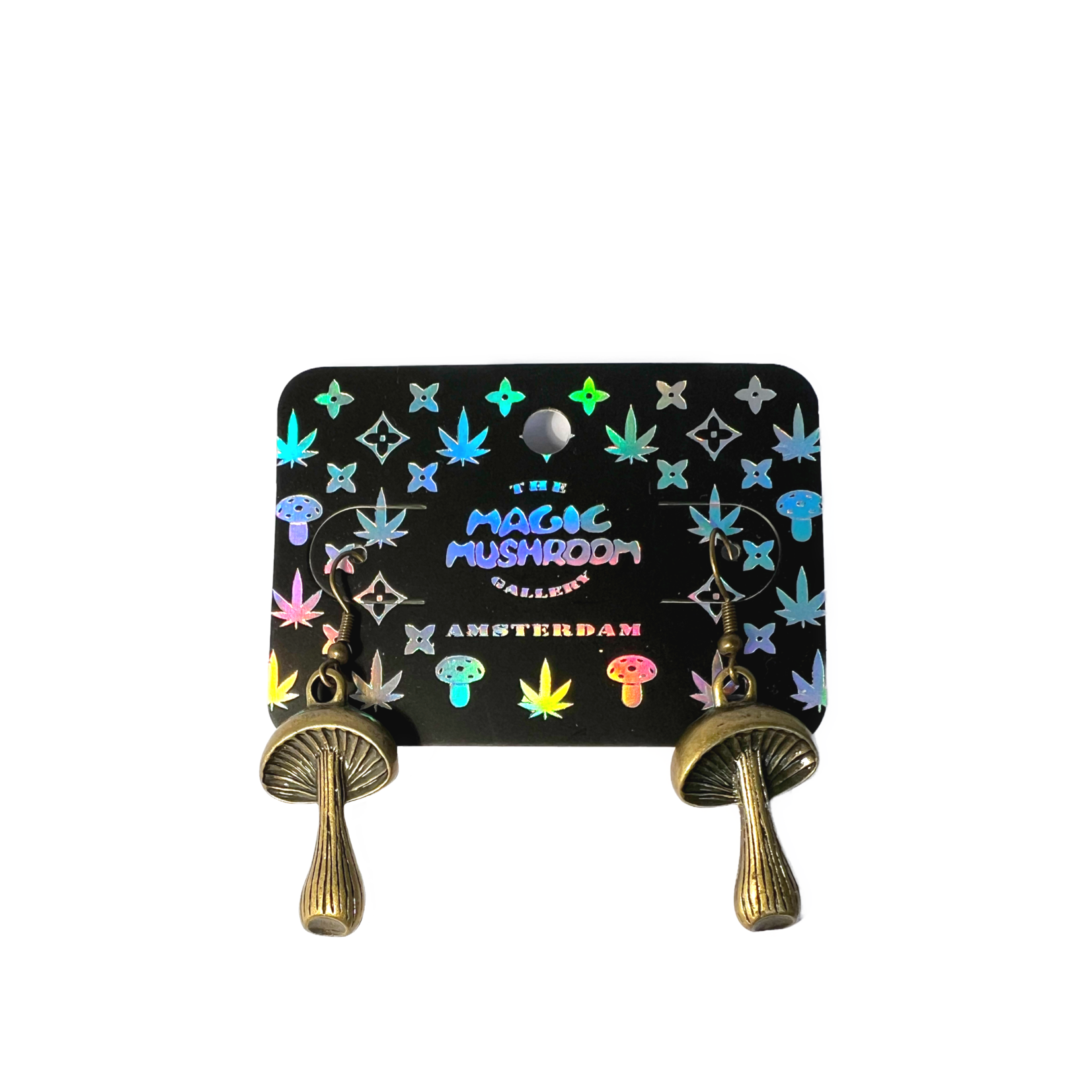 The Magic Mushroom Gallery MMG Mushroom Earrings Bronze
