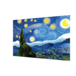 3D postcard - starry night