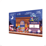 3D postcard - arc de triomphe