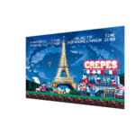 3D postcard - parisboys eiffel tower