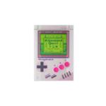 3D postcard - gameboy