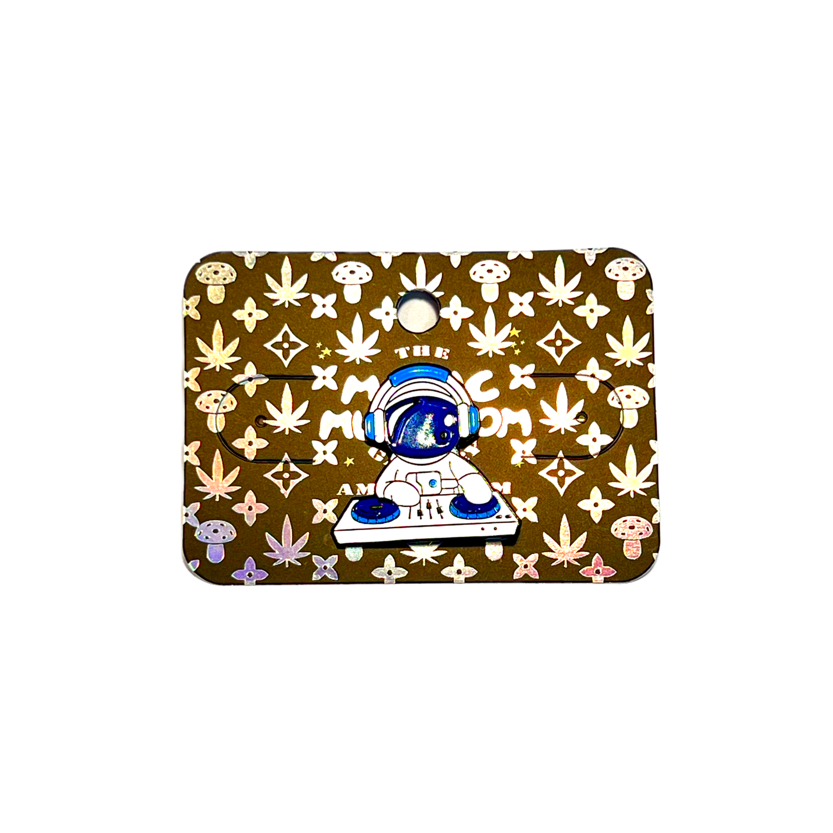 The Magic Mushroom Gallery MMG Pin - Space DJ