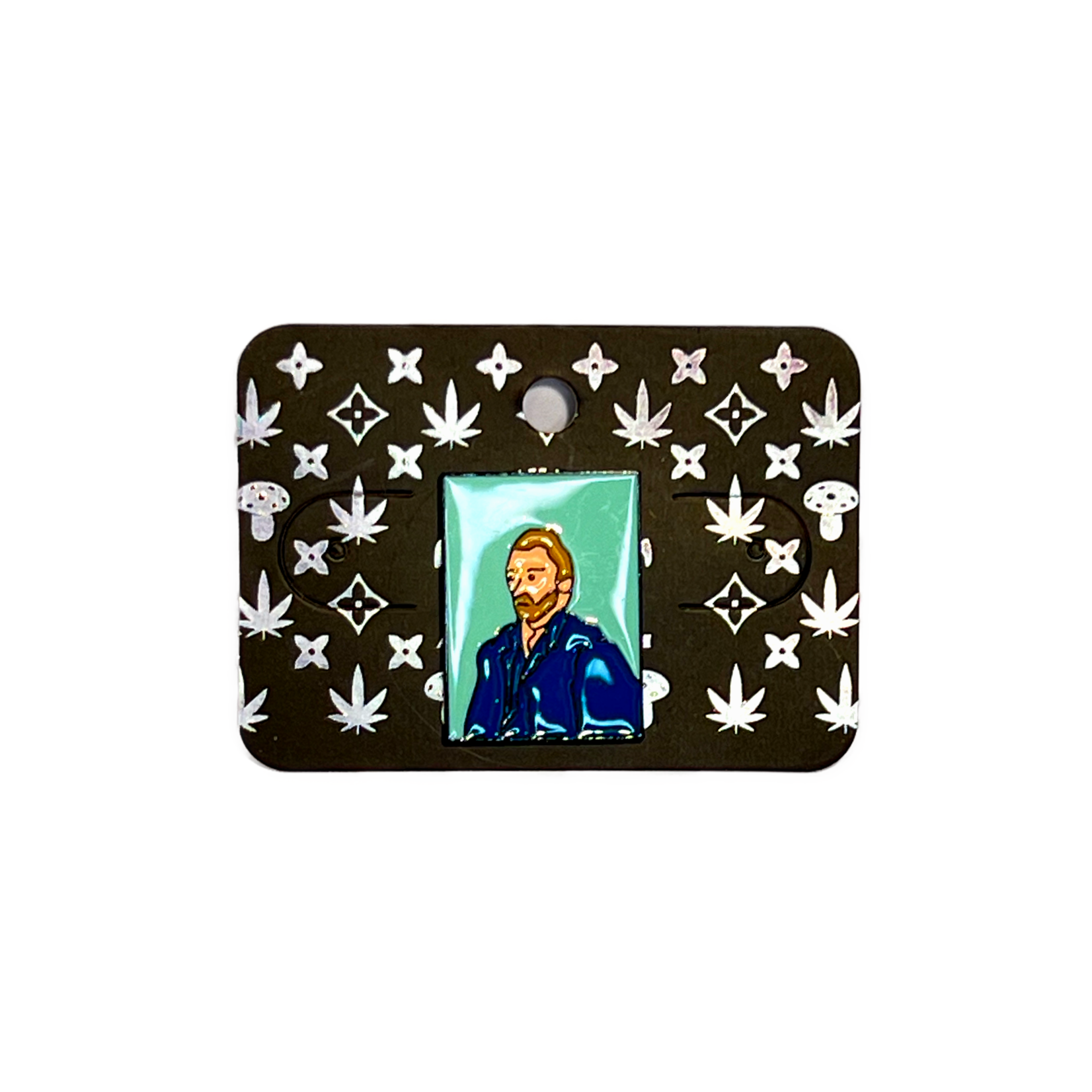 The Magic Mushroom Gallery MMG Pin - Van Gogh D'Orsay - enamel