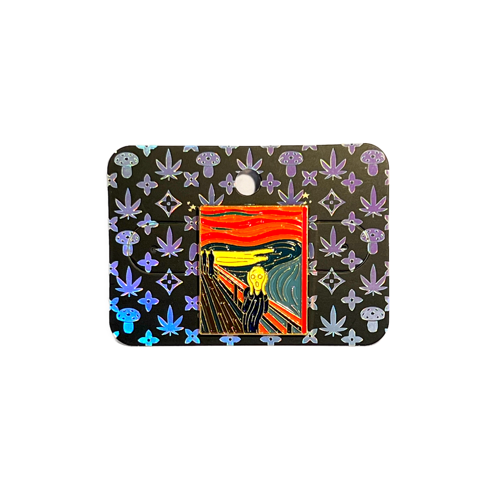 The Magic Mushroom Gallery MMG Pin - The Scream
