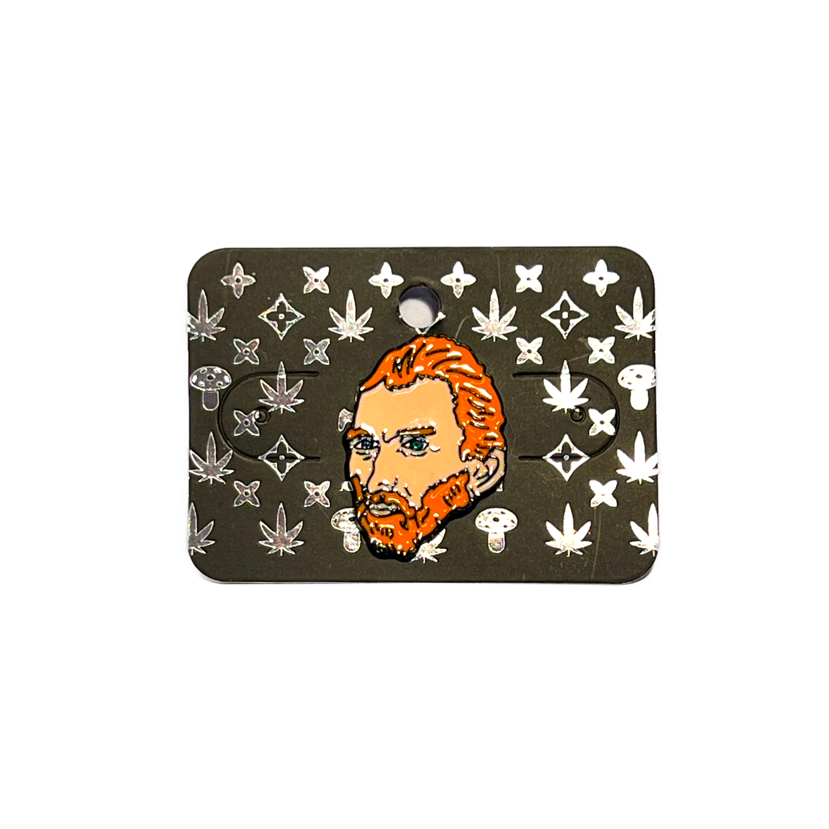 The Magic Mushroom Gallery MMG Pin - Van Gogh D'Orsay - Face