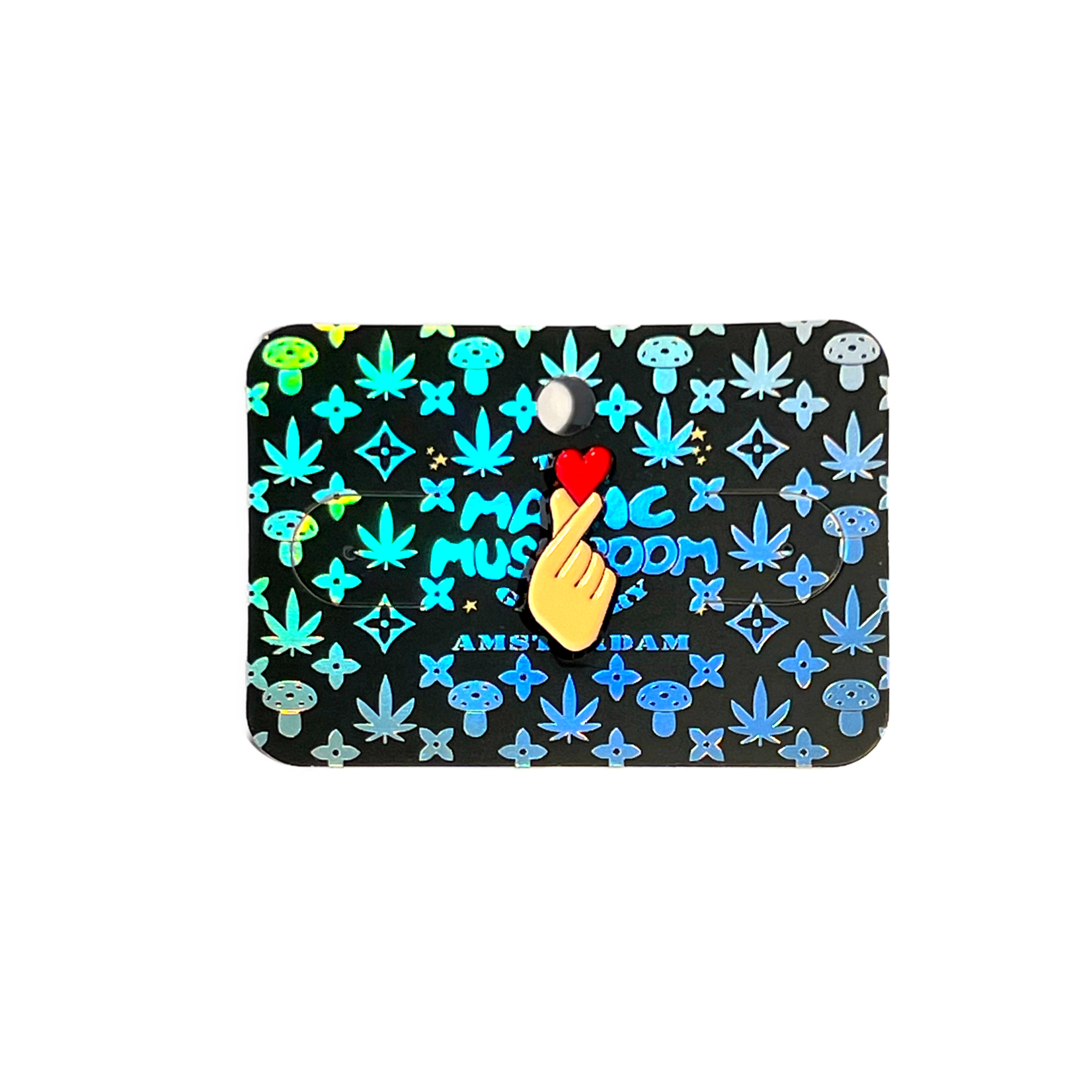 The Magic Mushroom Gallery MMG Pin - Hand with Heart