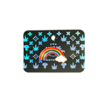 The Magic Mushroom Gallery MMG pin - rainbow and cloud