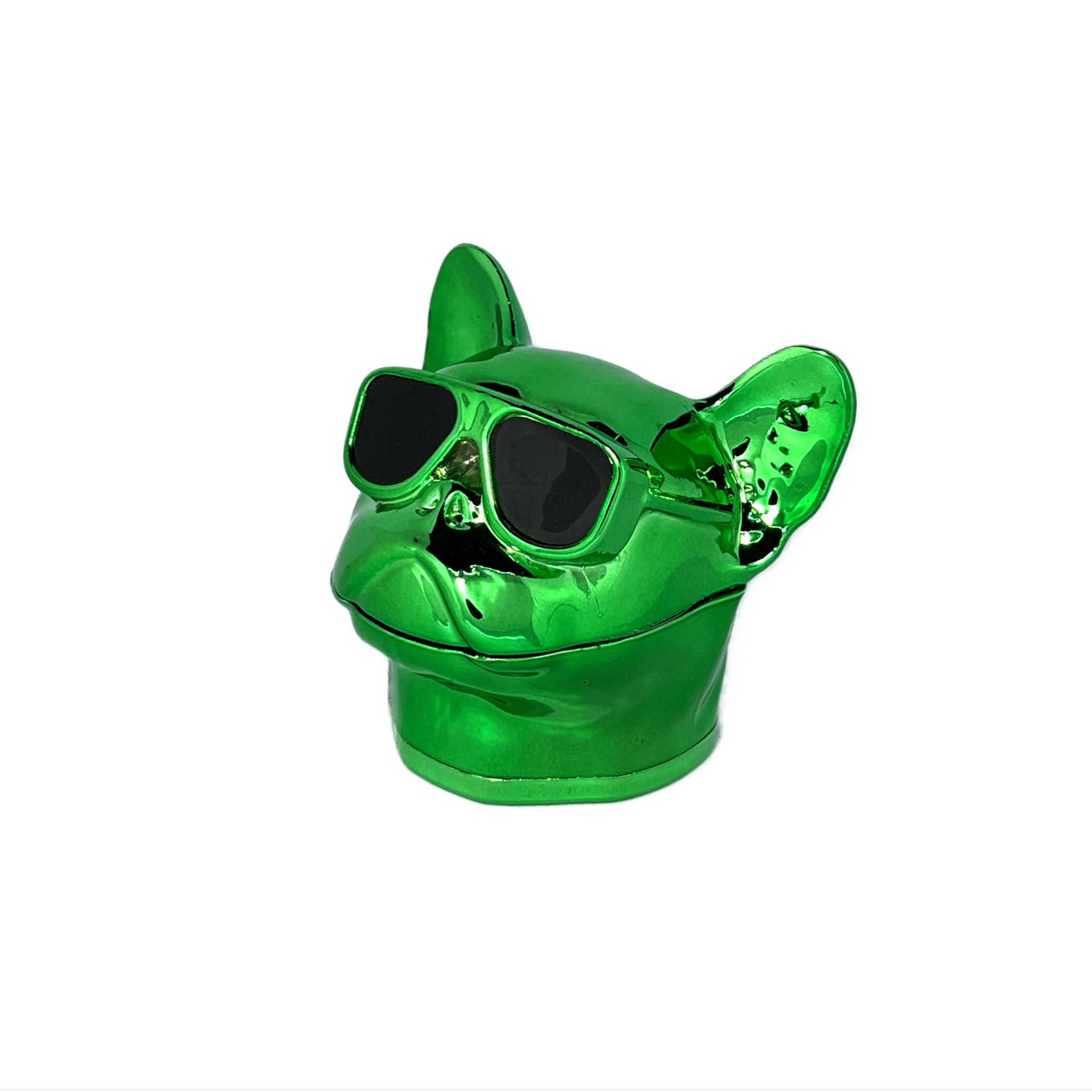 Cool Bulldog Grinder Green Shiny