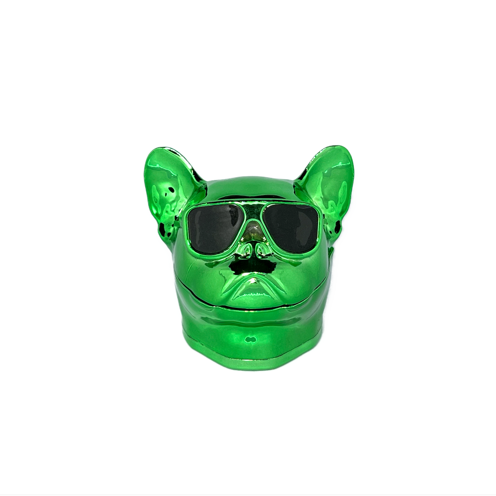 Cool Bulldog Grinder Green Shiny