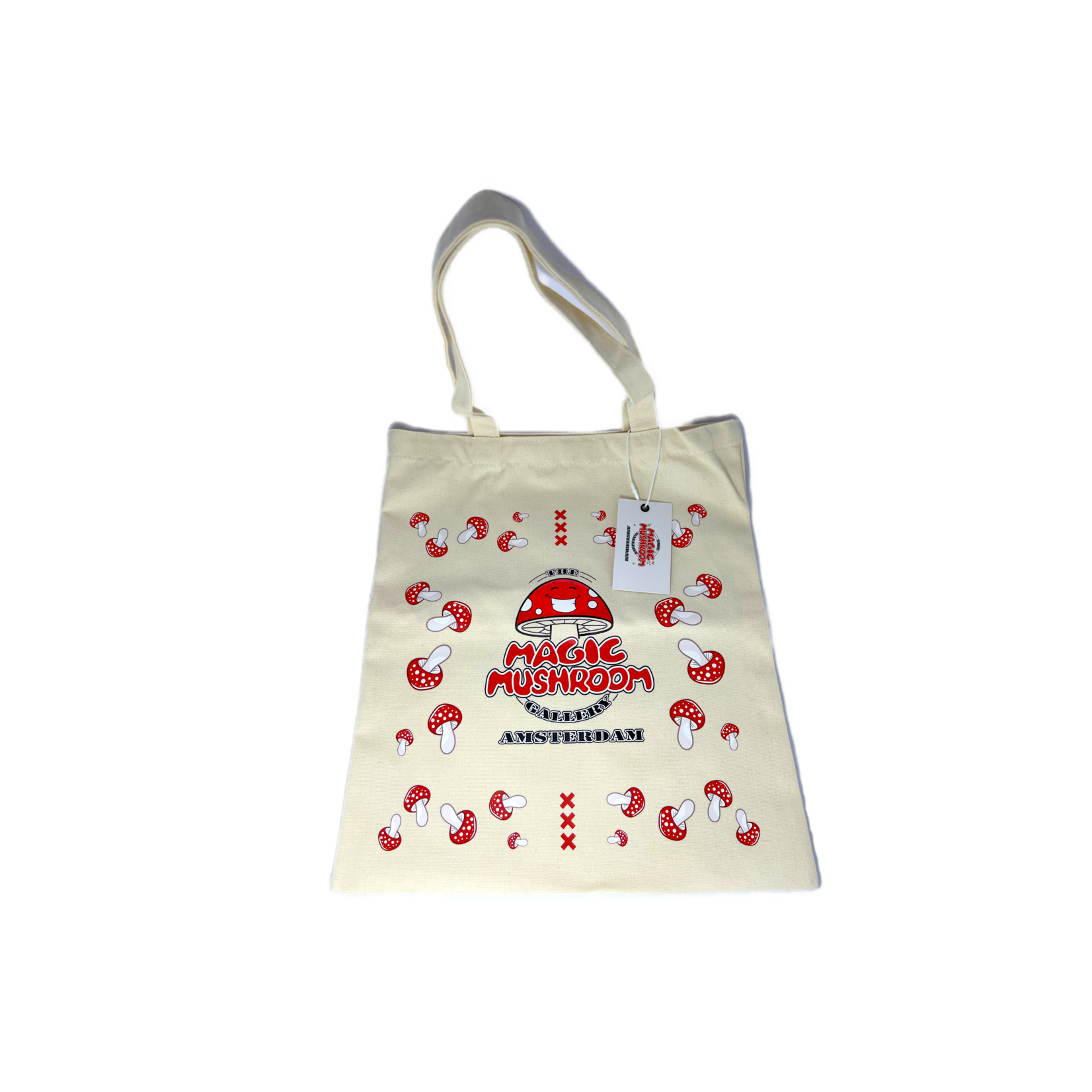 The Magic Mushroom Gallery MMG Canvas Shopping Tas