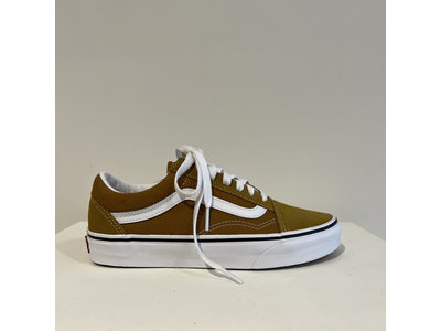 vans Old School golden brown / true white