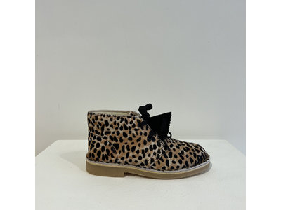 Clarks desert boot leopard print