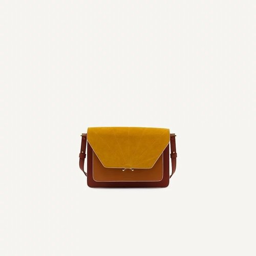 The Sticky Sis Club Satchel | Brick red + sunset orange + Honey The Sticky Sis Club Satchel | Brick red + sunset orange + Honey