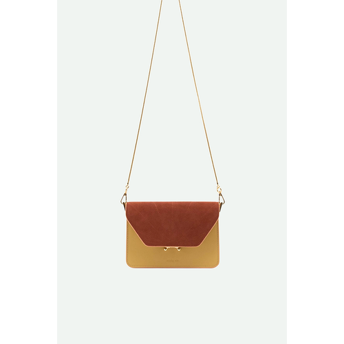 The Sticky Sis Club Shoulder bag | madeleine beige + croissant brown